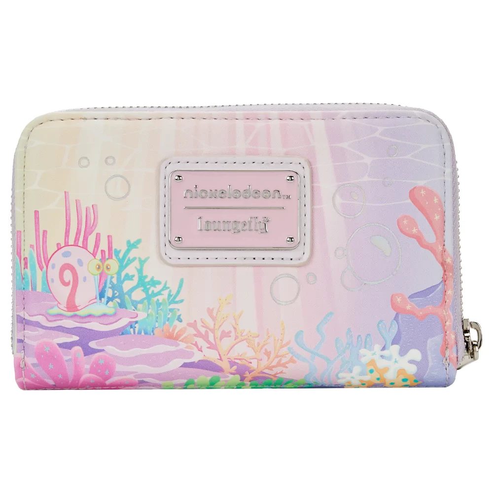 Loungefly SpongeBob SquarePants Jelly Fishing Zip Around Wallet Disney 4 Loungefly SpongeBob SquarePants Jelly Fishing Zip Around Wallet Disney