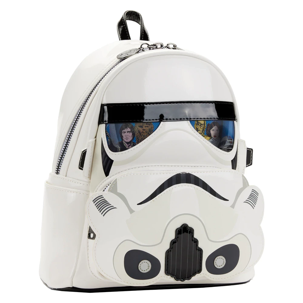 Loungefly Stormtrooper Lenticular Cosplay Mini Backpack Star Wars 2 Loungefly Stormtrooper Lenticular Cosplay Mini Backpack Star Wars