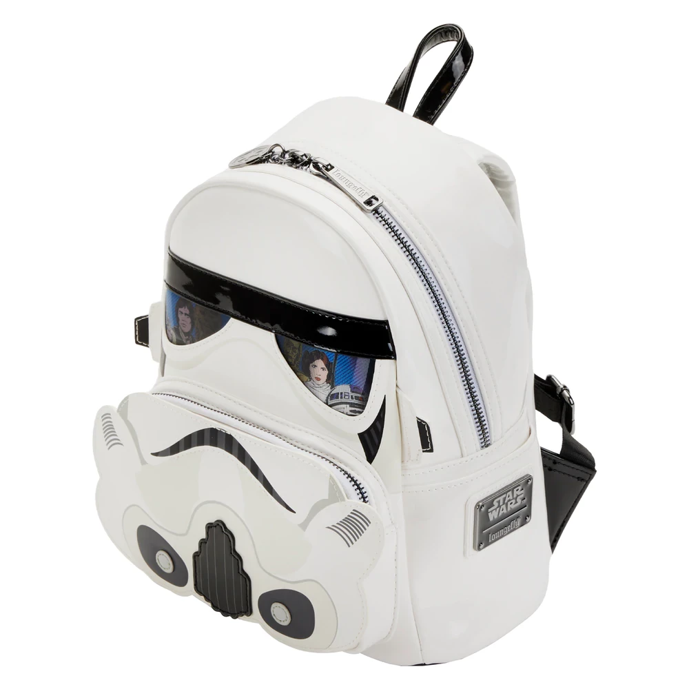Loungefly Stormtrooper Lenticular Cosplay Mini Backpack Star Wars 3 Loungefly Stormtrooper Lenticular Cosplay Mini Backpack Star Wars