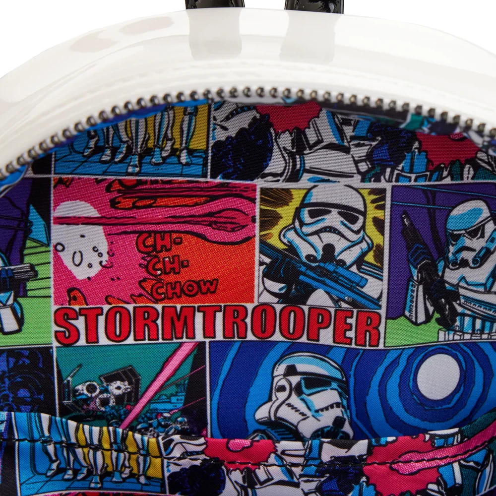 Loungefly Stormtrooper Lenticular Cosplay Mini Backpack Star Wars 4 Loungefly Stormtrooper Lenticular Cosplay Mini Backpack Star Wars