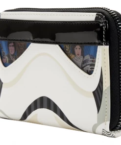 Loungefly Stormtrooper Lenticular Cosplay Zip Around Wallet Star Wars 7 Loungefly Stormtrooper Lenticular Cosplay Zip Around Wallet Star Wars