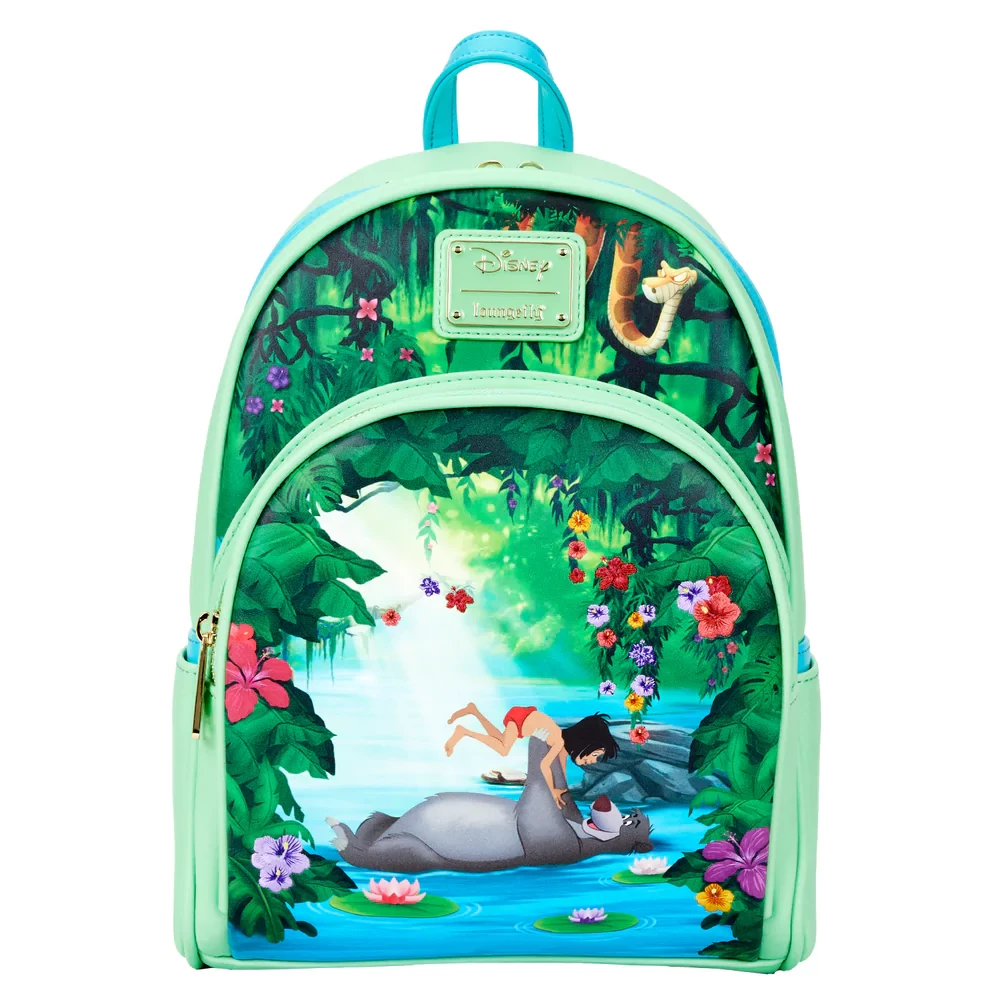 Loungefly The Jungle Book Bare Necessities Mini Backpack Disney 1 Loungefly The Jungle Book Bare Necessities Mini Backpack Disney