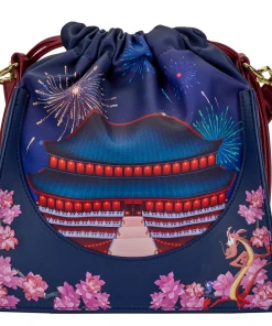 Loungefly Disney Mulan Castle Crossbody Bag