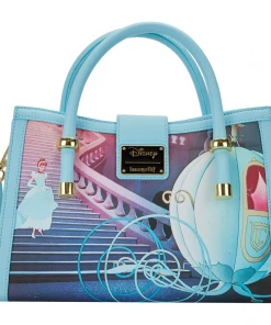 Loungefly Cinderella Princess Scenes Crossbody Bag 10 Loungefly Cinderella Princess Scenes Crossbody Bag