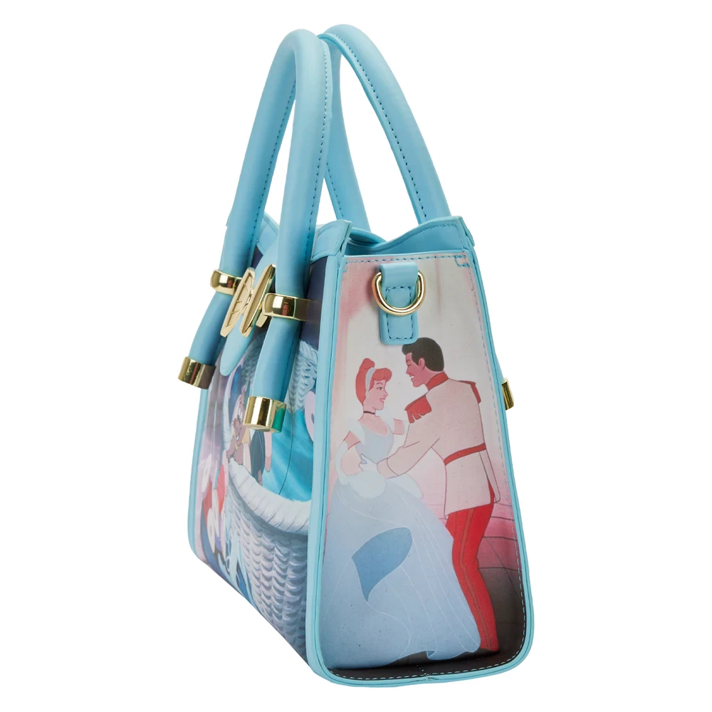Loungefly Cinderella Princess Scenes Crossbody Bag 3 Loungefly Cinderella Princess Scenes Crossbody Bag