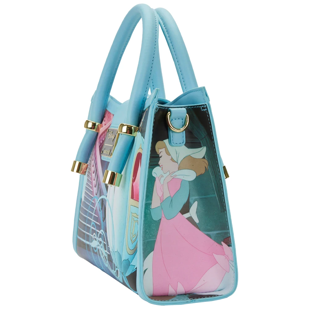 Loungefly Cinderella Princess Scenes Crossbody Bag 4 Loungefly Cinderella Princess Scenes Crossbody Bag