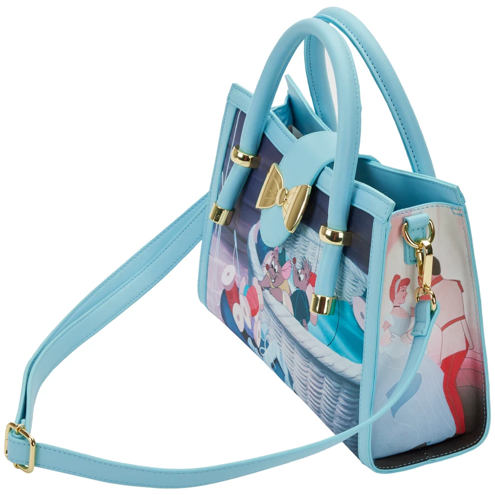 Loungefly Cinderella Princess Scenes Crossbody Bag 2 Loungefly Cinderella Princess Scenes Crossbody Bag