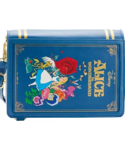 Loungefly Disney Alice In Wonderland Book Convertible Crossbody Bag 12 Loungefly Disney Alice In Wonderland Book Convertible Crossbody Bag