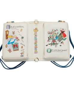 Loungefly Disney Alice In Wonderland Book Convertible Crossbody Bag