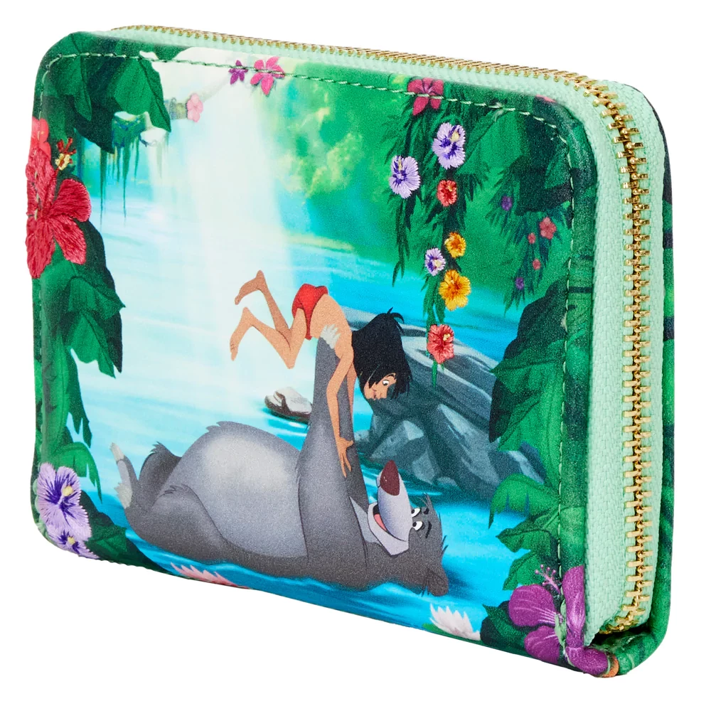Loungefly The Jungle Book Bare Necessities Zip Around Wallet Disney 3 Loungefly The Jungle Book Bare Necessities Zip Around Wallet Disney