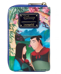 Loungefly Mulan Castle Zip Around Wallet 7 Loungefly Mulan Castle Zip Around Wallet