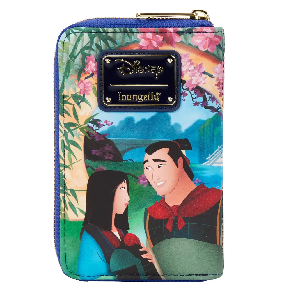 Loungefly Mulan Castle Zip Around Wallet 4 Loungefly Mulan Castle Zip Around Wallet