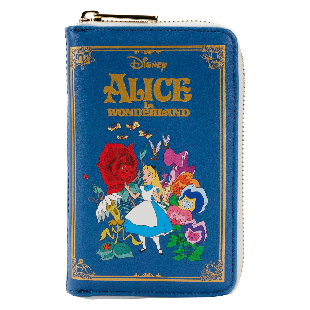 Loungefly Alice In Wonderland Book Zip Around Wallet Disney 1 Loungefly Alice In Wonderland Book Zip Around Wallet Disney