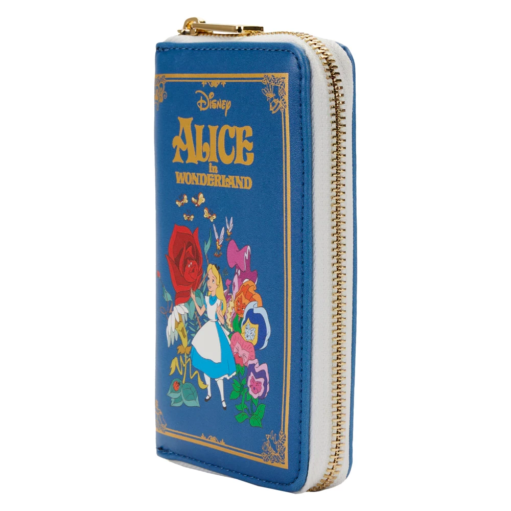 Loungefly Alice In Wonderland Book Zip Around Wallet Disney 4 Loungefly Alice In Wonderland Book Zip Around Wallet Disney