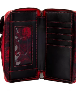 Loungefly 101 Dalmatians Cruella De Vil Villains Scene Zip Around Wallet