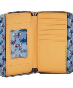 Loungefly Disney Lilo & Stitch Angel And Stitch Snow Cone Date Zip Around Wallet