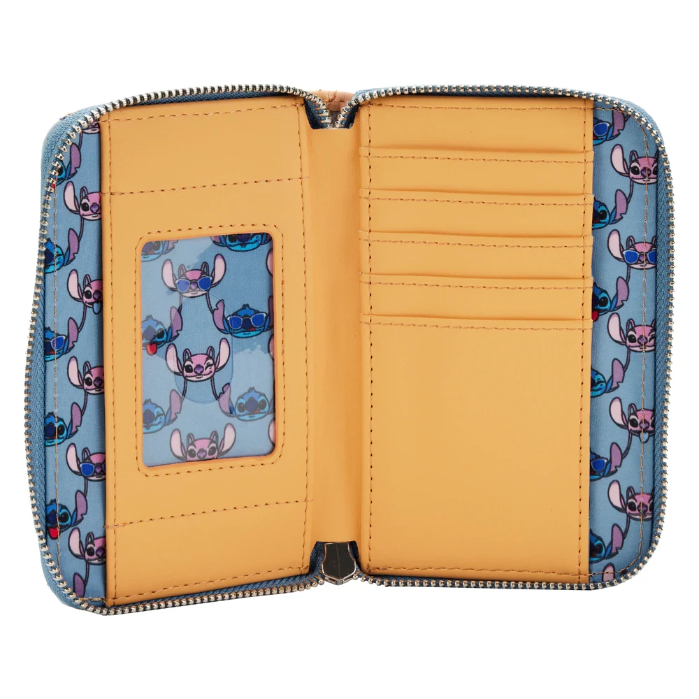 Loungefly Disney Lilo & Stitch Angel And Stitch Snow Cone Date Zip Around Wallet 2 Loungefly Disney Lilo & Stitch Angel And Stitch Snow Cone Date Zip Around Wallet