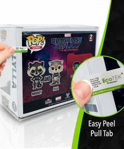 EcoTek Eco-Tek UV/Scratch Resistant Pop Protector: For 2-Pack Funko POP! Vinyl Figures 5 EcoTek Eco-Tek UV/Scratch Resistant Pop Protector: For 2-Pack Funko POP! Vinyl Figures