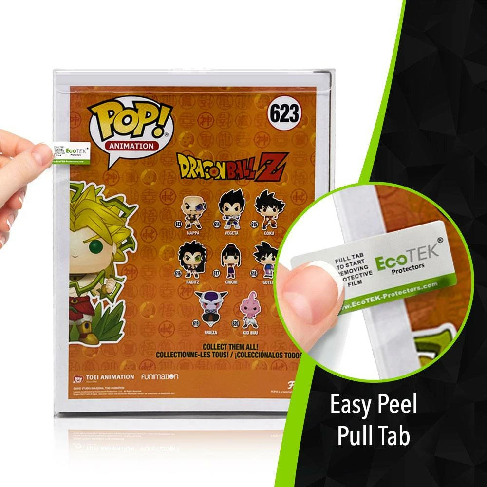 EcoTek Eco-Tek UV/Scratch Resistant Pop Protector: For 6" Inch Funko POP! Vinyl Figures 3 EcoTek Eco-Tek UV/Scratch Resistant Pop Protector: For 6" Inch Funko POP! Vinyl Figures