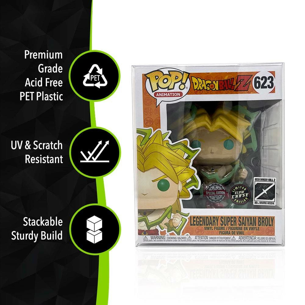EcoTek Eco-Tek UV/Scratch Resistant Pop Protector: For 6" Inch Funko POP! Vinyl Figures 2 EcoTek Eco-Tek UV/Scratch Resistant Pop Protector: For 6" Inch Funko POP! Vinyl Figures