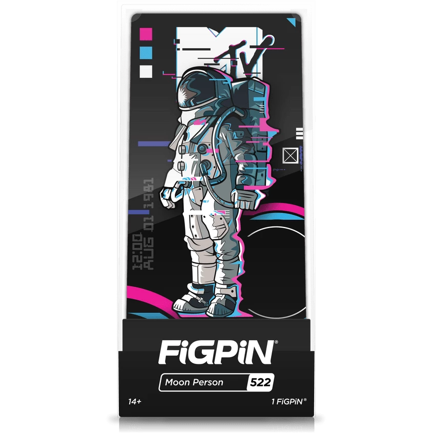 Emerald City Collectibles FiGPiN MTV: Moon Person (522) Figpins 2 Emerald City Collectibles FiGPiN MTV: Moon Person (522) Figpins