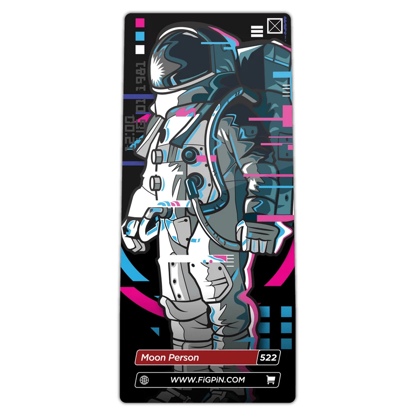 Emerald City Collectibles FiGPiN MTV: Moon Person (522) Figpins 3 Emerald City Collectibles FiGPiN MTV: Moon Person (522) Figpins