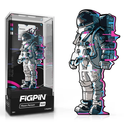Emerald City Collectibles FiGPiN MTV: Moon Person (522) Figpins 4 Emerald City Collectibles FiGPiN MTV: Moon Person (522) Figpins
