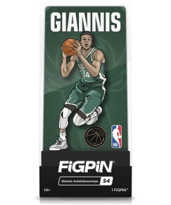 Emerald City Collectibles FiGPiN NBA: Giannis Antetokounmpo (S4) [PRE-ORDER] Sports