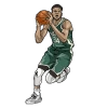 Emerald City Collectibles FiGPiN NBA: Giannis Antetokounmpo (S4) [PRE-ORDER] Sports
