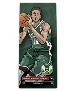 Emerald City Collectibles FiGPiN NBA: Giannis Antetokounmpo (S4) [PRE-ORDER] Sports