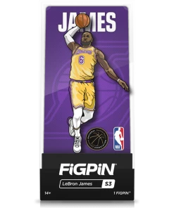 Emerald City Collectibles Sports FiGPiN NBA: LeBron James (S3) [PRE-ORDER]