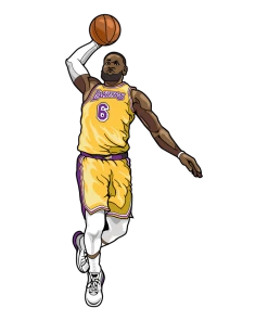 Emerald City Collectibles Sports FiGPiN NBA: LeBron James (S3) [PRE-ORDER]