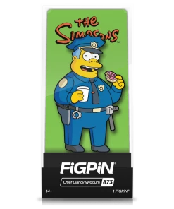 Emerald City Collectibles FiGPiN The Simpsons: Chief Clancy Wiggum (873) [PRE-ORDER]