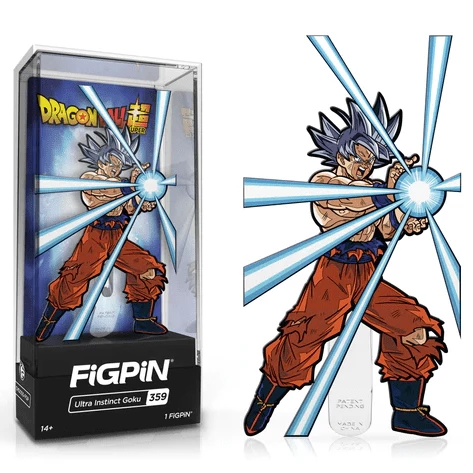 FiGPiN Dragon Ball Super: Ultra Instinct Goku (359) Anime 3 FiGPiN Dragon Ball Super: Ultra Instinct Goku (359) Anime