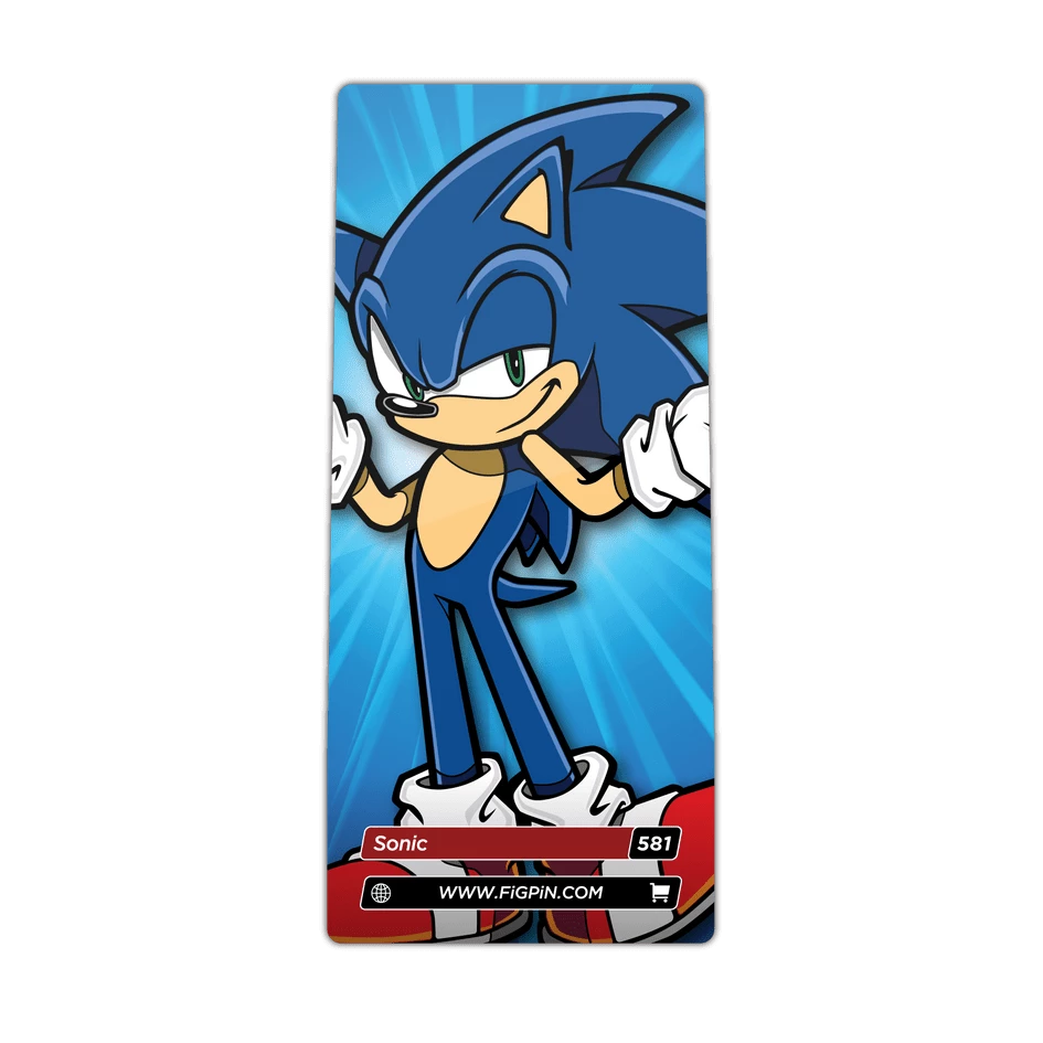 FiGPiN Sonic The Hedgehog: Sonic (581) 4 FiGPiN Sonic The Hedgehog: Sonic (581)