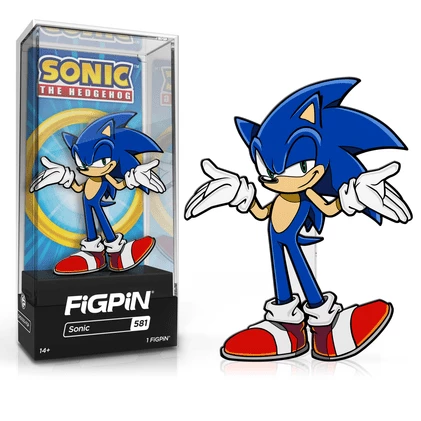 FiGPiN Sonic The Hedgehog: Sonic (581) 3 FiGPiN Sonic The Hedgehog: Sonic (581)