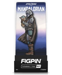 FiGPiN The Mandalorian: The Mandalorian W/ Grogu (827) [PRE-ORDER]