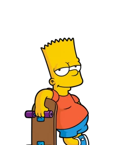 FiGPiN The Simpsons: Bart Simpson (870) [PRE-ORDER]