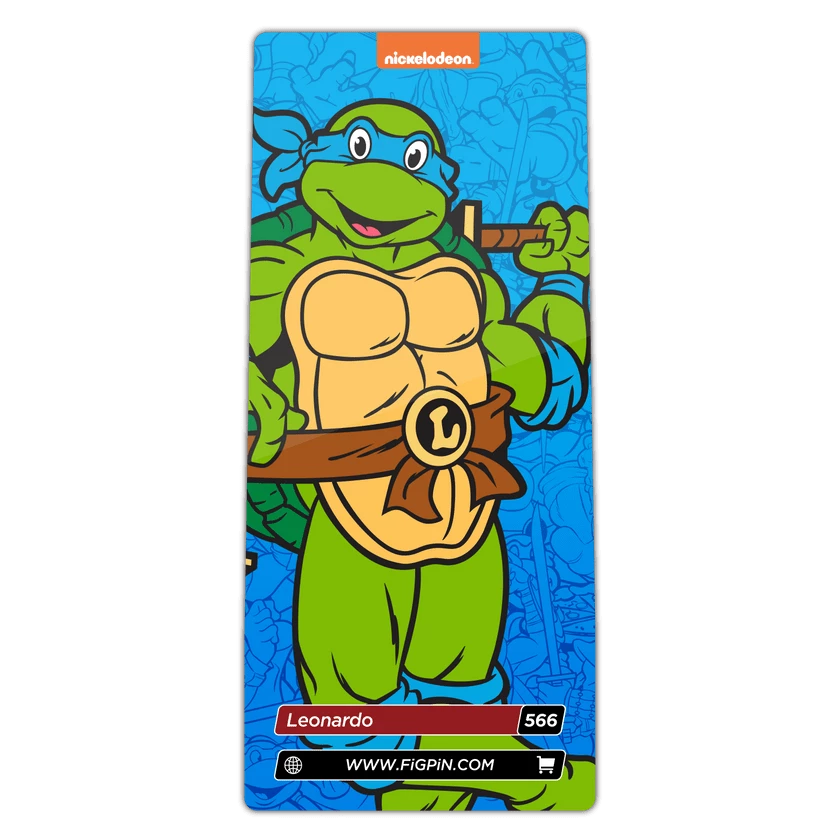 FiGPiN TMNT: Leonardo (566) Animation 3 FiGPiN TMNT: Leonardo (566) Animation