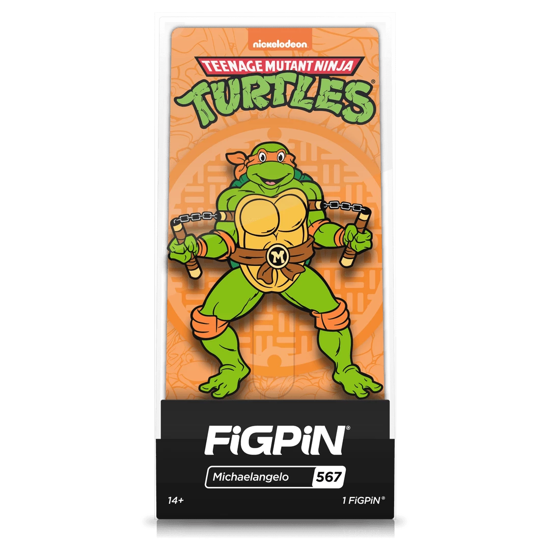 FiGPiN TMNT: Michaelangelo (567) Animation 2 FiGPiN TMNT: Michaelangelo (567) Animation