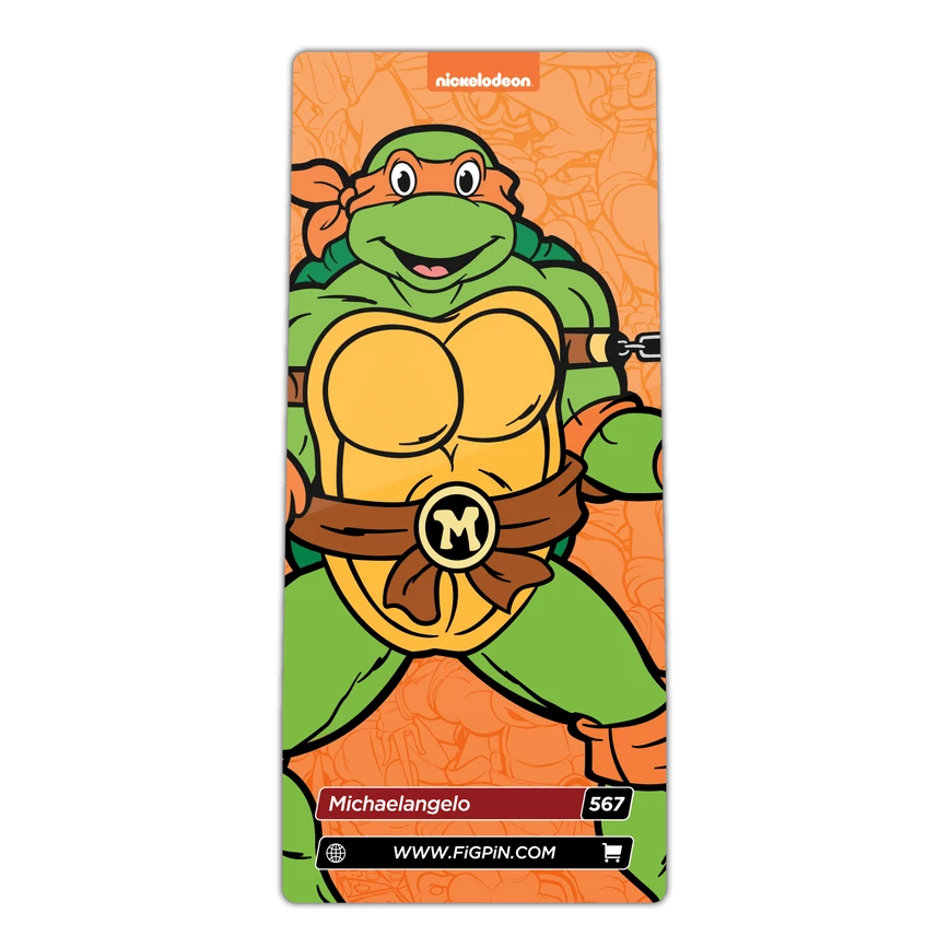 FiGPiN TMNT: Michaelangelo (567) Animation 3 FiGPiN TMNT: Michaelangelo (567) Animation
