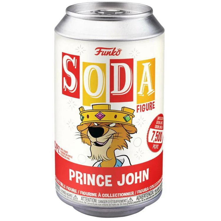 Funko Vinyl Soda Robin Hood: Prince John 3 Funko Vinyl Soda Robin Hood: Prince John