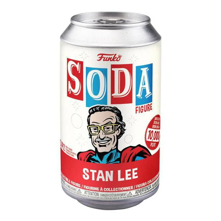 Funko Vinyl Soda Superhero: Stan Lee 3 Funko Vinyl Soda Superhero: Stan Lee