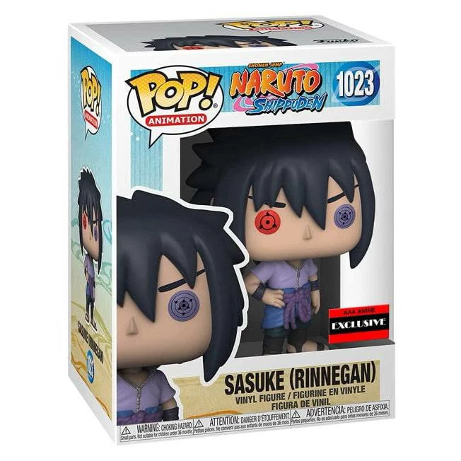 Funko Naruto POP! Animation: Sasuke (Rinnegan) AAA Anime Exclusive 2 Funko Naruto POP! Animation: Sasuke (Rinnegan) AAA Anime Exclusive