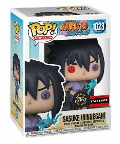 Funko Naruto POP! Animation: Sasuke (Rinnegan) AAA Anime Exclusive (GITD CHASE)