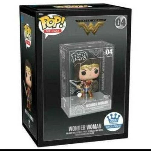 Funko POP! DIE-CAST: WONDER WOMAN WITH SWORD & SHIELD - DC COMICS 2 Funko POP! DIE-CAST: WONDER WOMAN WITH SWORD & SHIELD - DC COMICS