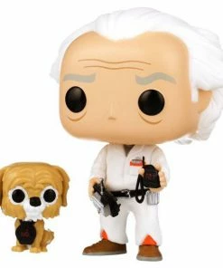 Movies & Television Funko Pop! Back To The Future: Doc With Einstein [Walmart Exclusive]