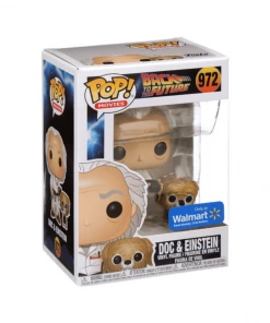 Movies & Television Funko Pop! Back To The Future: Doc With Einstein [Walmart Exclusive]