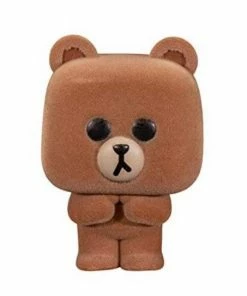 Funko Pop! Line Friends: Brown (928) LE7500 [Flocked] Animation