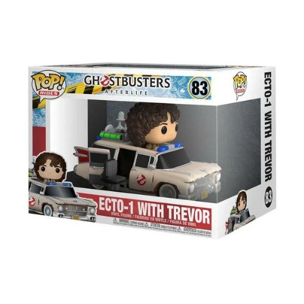 Movies & Television Funko Pop! Rides Ghostbusters Afterlife: Ecto-1 With Trevor (83) 2 Movies & Television Funko Pop! Rides Ghostbusters Afterlife: Ecto-1 With Trevor (83)